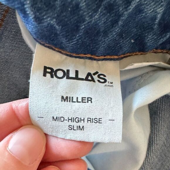 ROLLA’S Miller High Rise Straight Leg Jean 26 - Picture 9 of 10